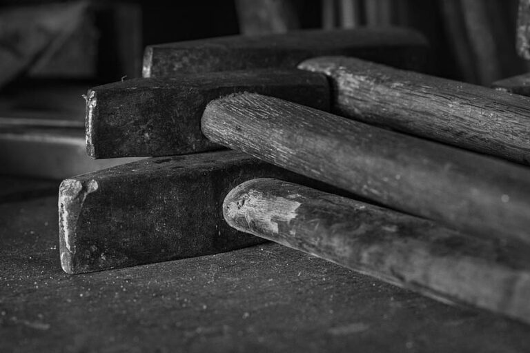 hammers-used-hammers-old-hammers-black-and-white